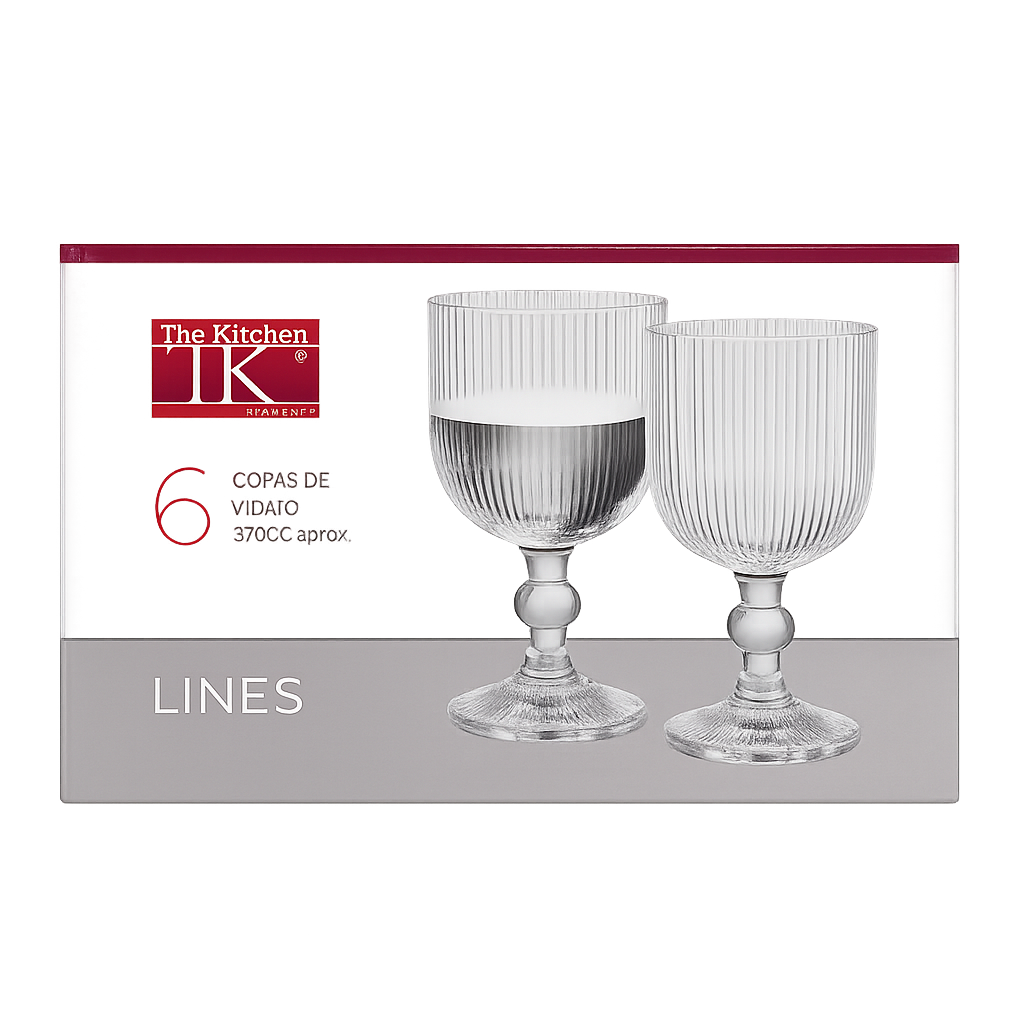 SET COPAS LINES 6U 370ML